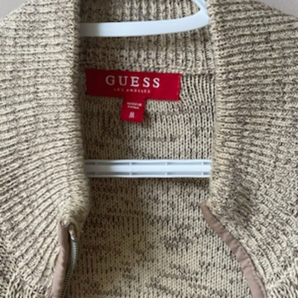 Guess zip up sweater M - Picture 3 of 4